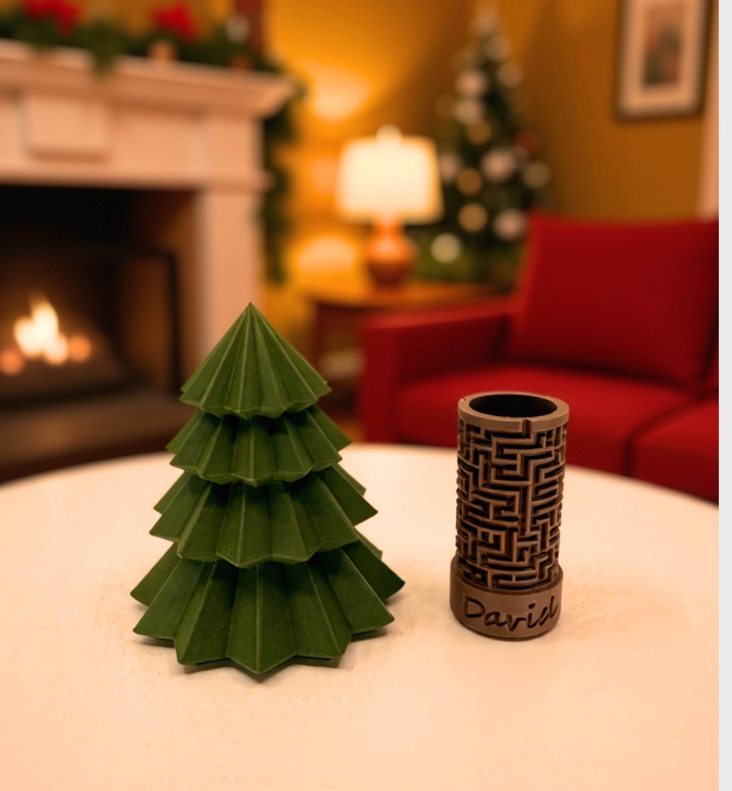 Christmas Tree Maze Box - Money Holder Puzzle