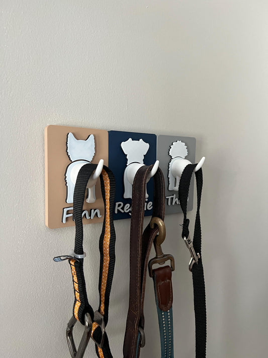 Personalized Dog Leash Hook