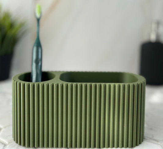 Modern Toothbrush Holder & Caddy