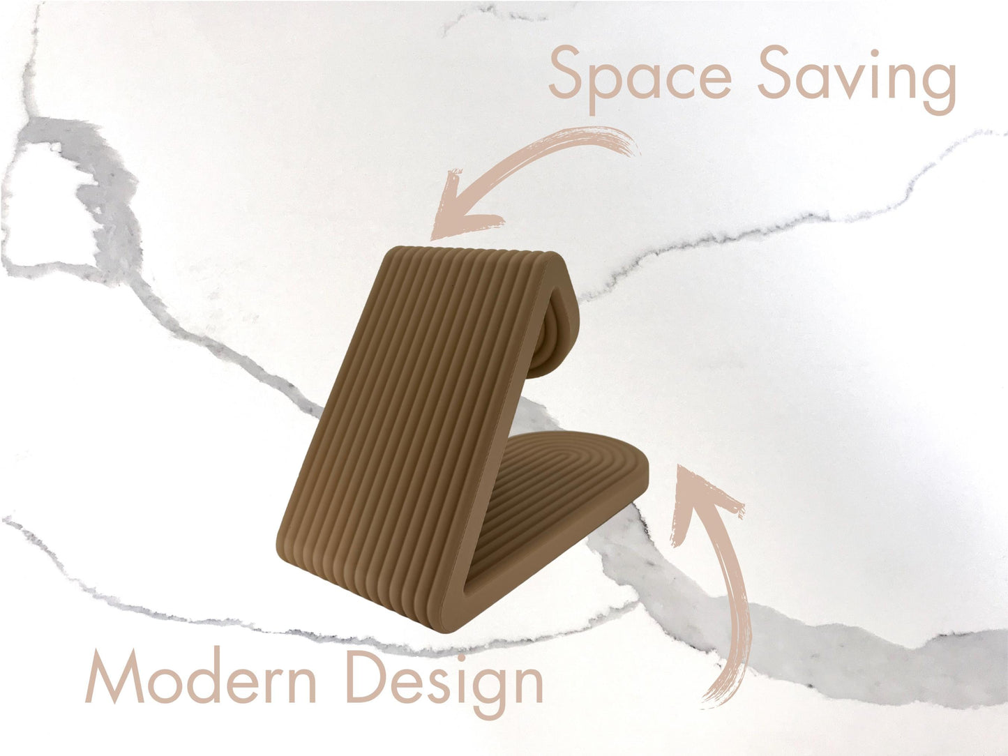 Modern Triangle Book Holder Stand