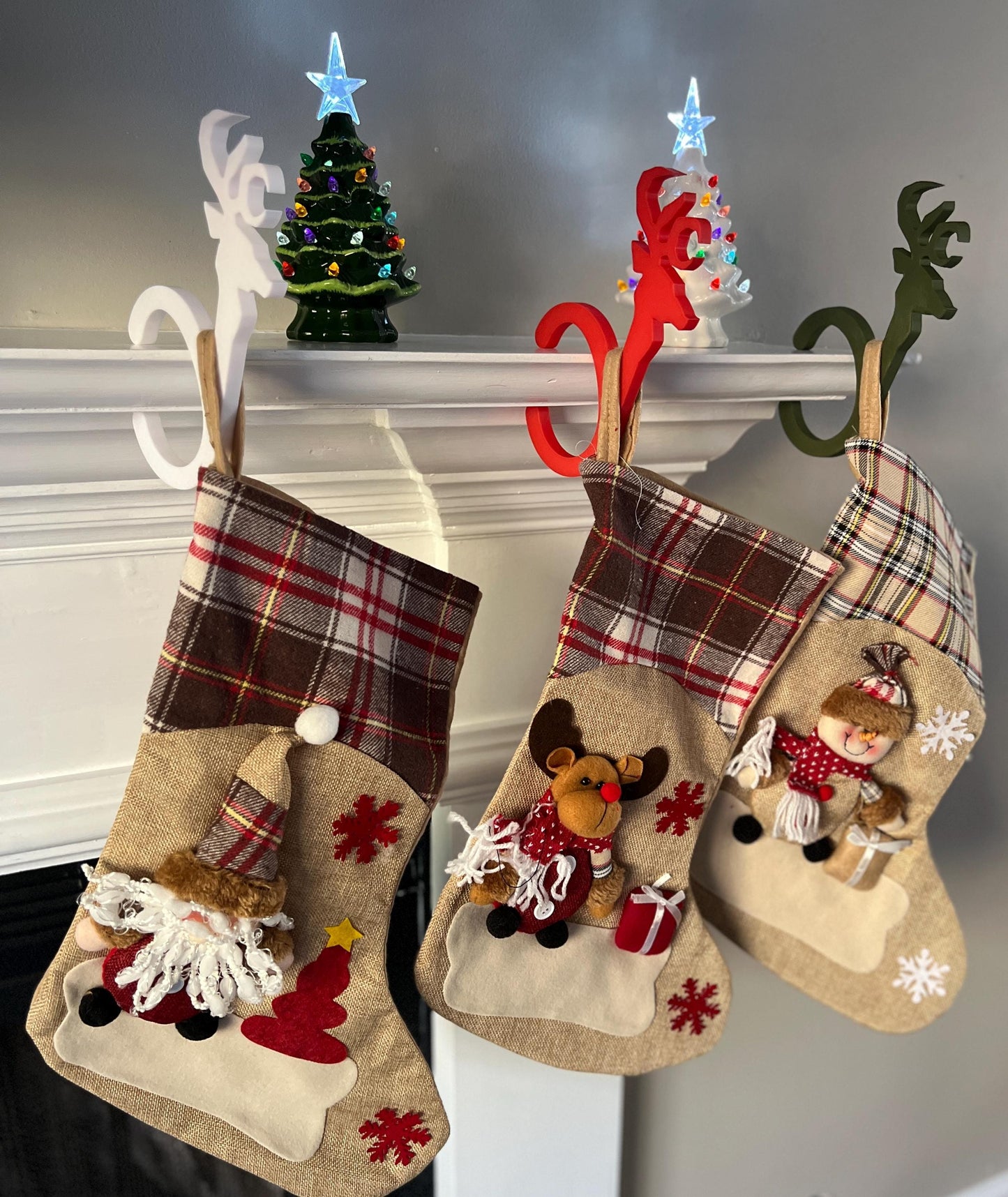Christmas Mantel Stocking Hanger