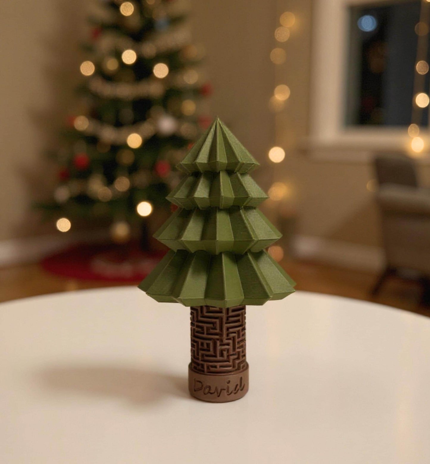 Christmas Tree Maze Box - Money Holder Puzzle