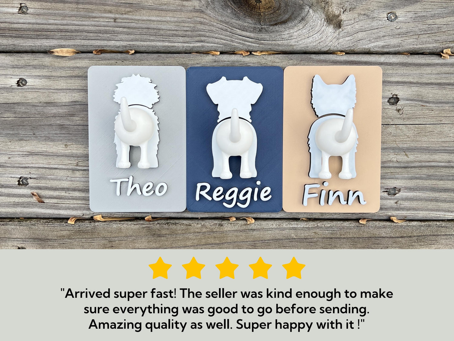 Personalized Dog Leash Hook