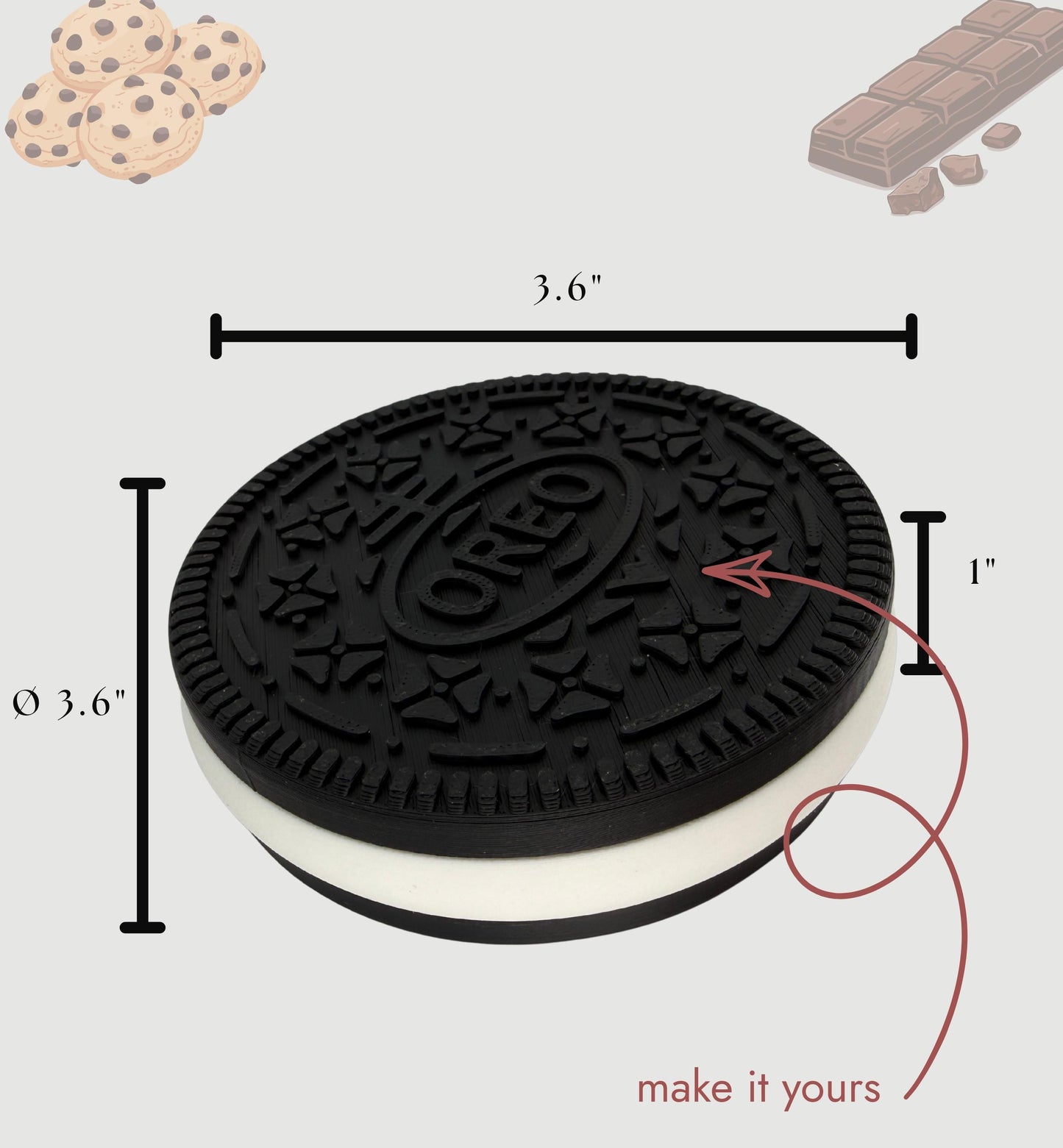 Oreo Cookie Pill Organizer
