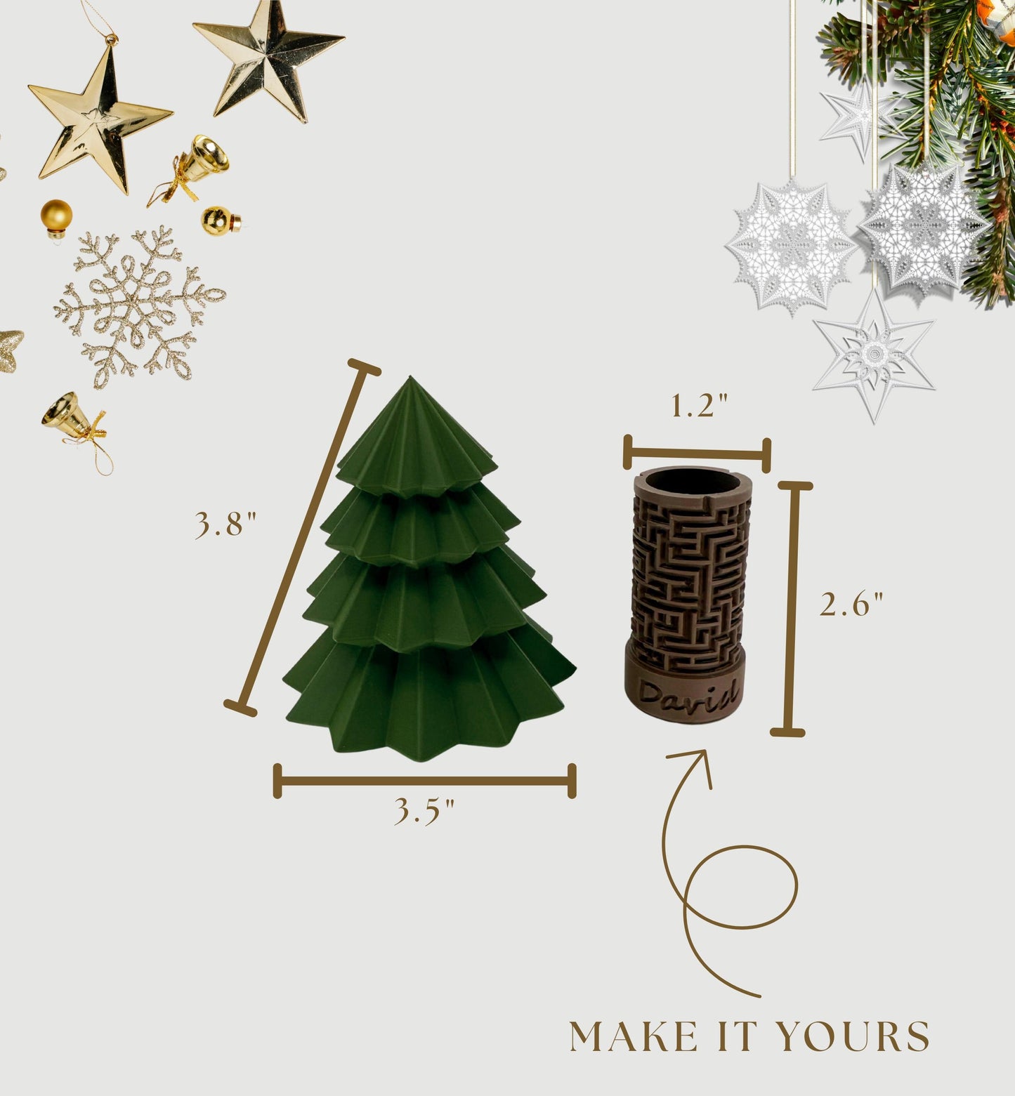 Christmas Tree Maze Box - Money Holder Puzzle