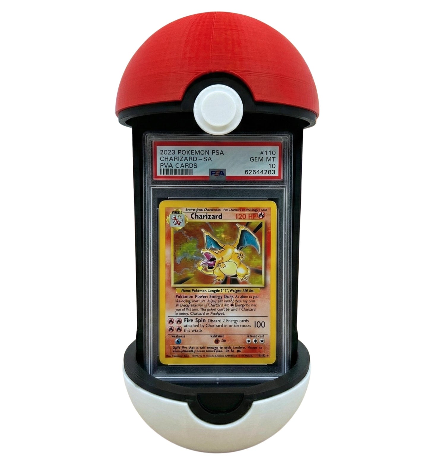 Pokeball Themed PSA Slab Holder