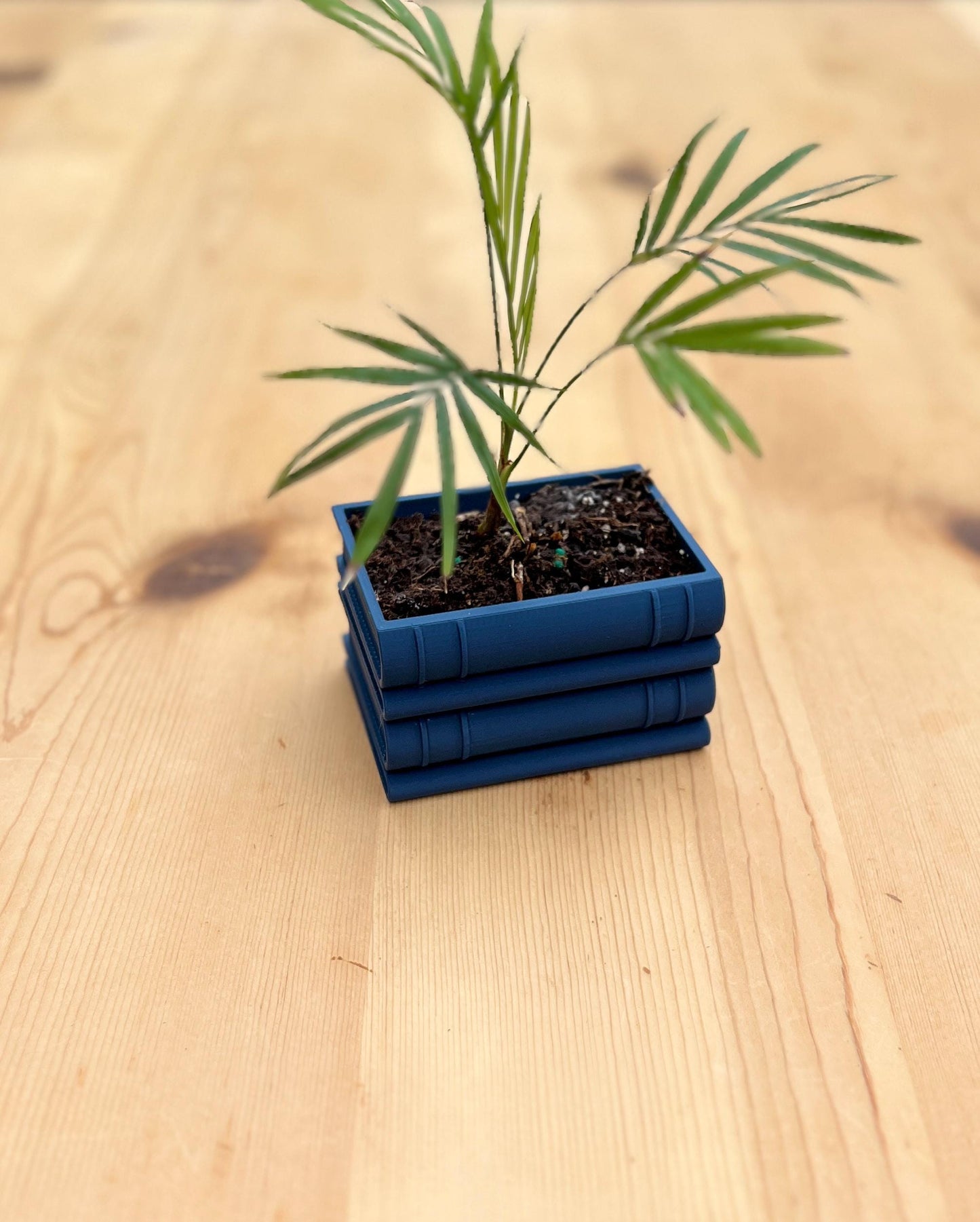 Book Stack Succulent Planter Pot