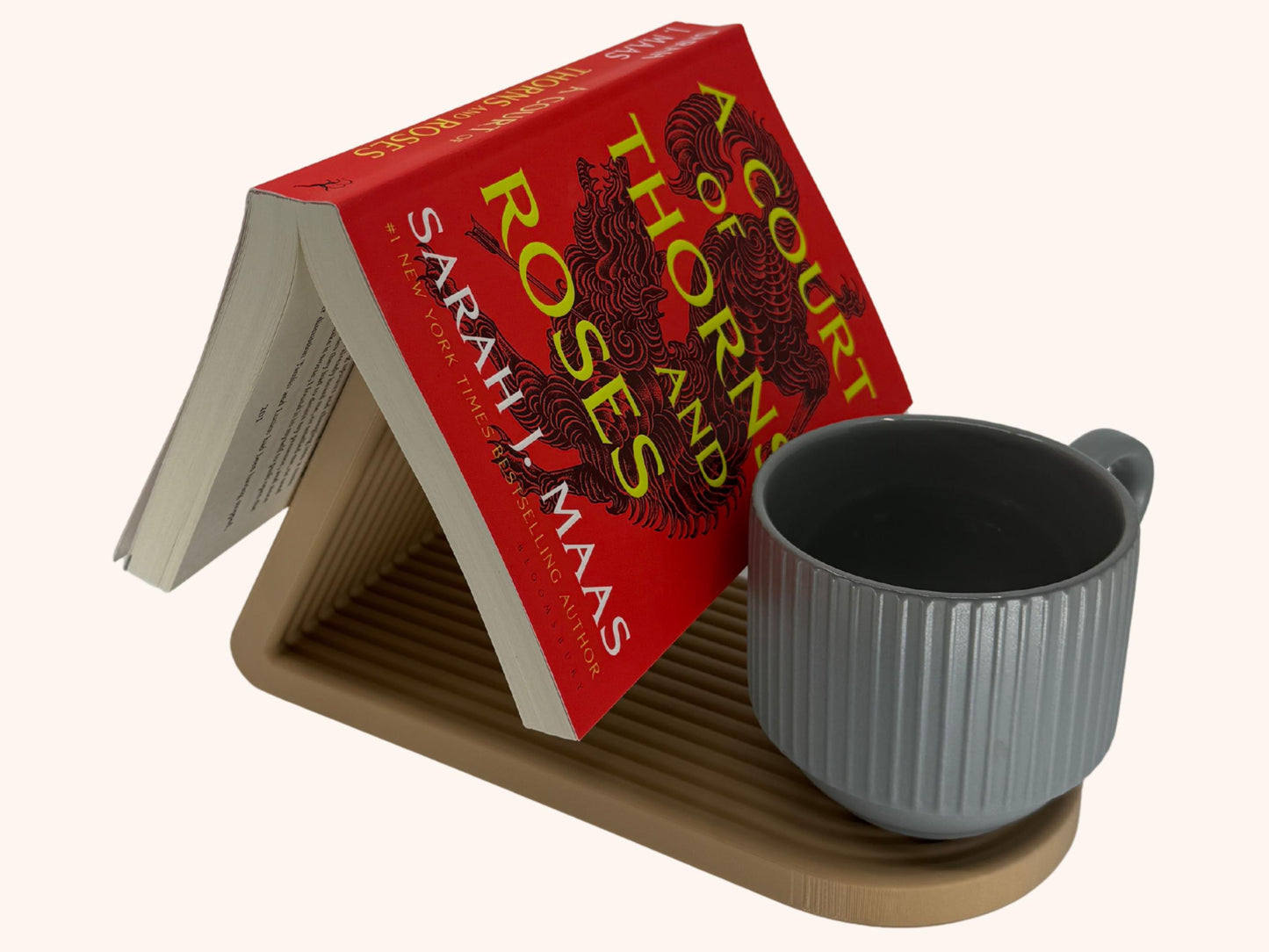 Modern Triangle Book Holder Stand